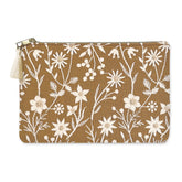 Embroidered Chamomile Pouch